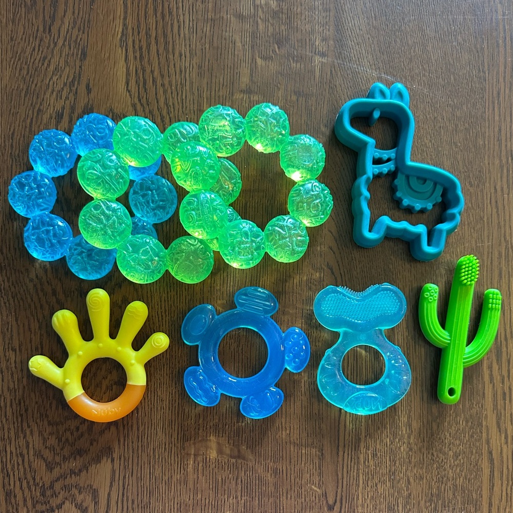Colorful Baby Teething Toy Set